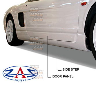 GT-NET ZAZ Route KS Type-R Side Step & Door Panel Set - NSX NA1